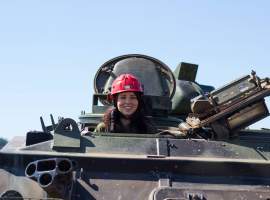 Junior Tank Driving Experience near Bridge of Weir
