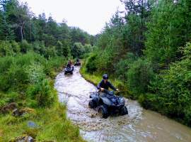 Extended Quad Biking Adventure in ‘Monarch of the Glen’ country