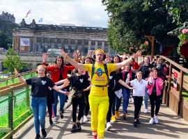 Silent Disco Adventure Tour around Edinburgh For Two People